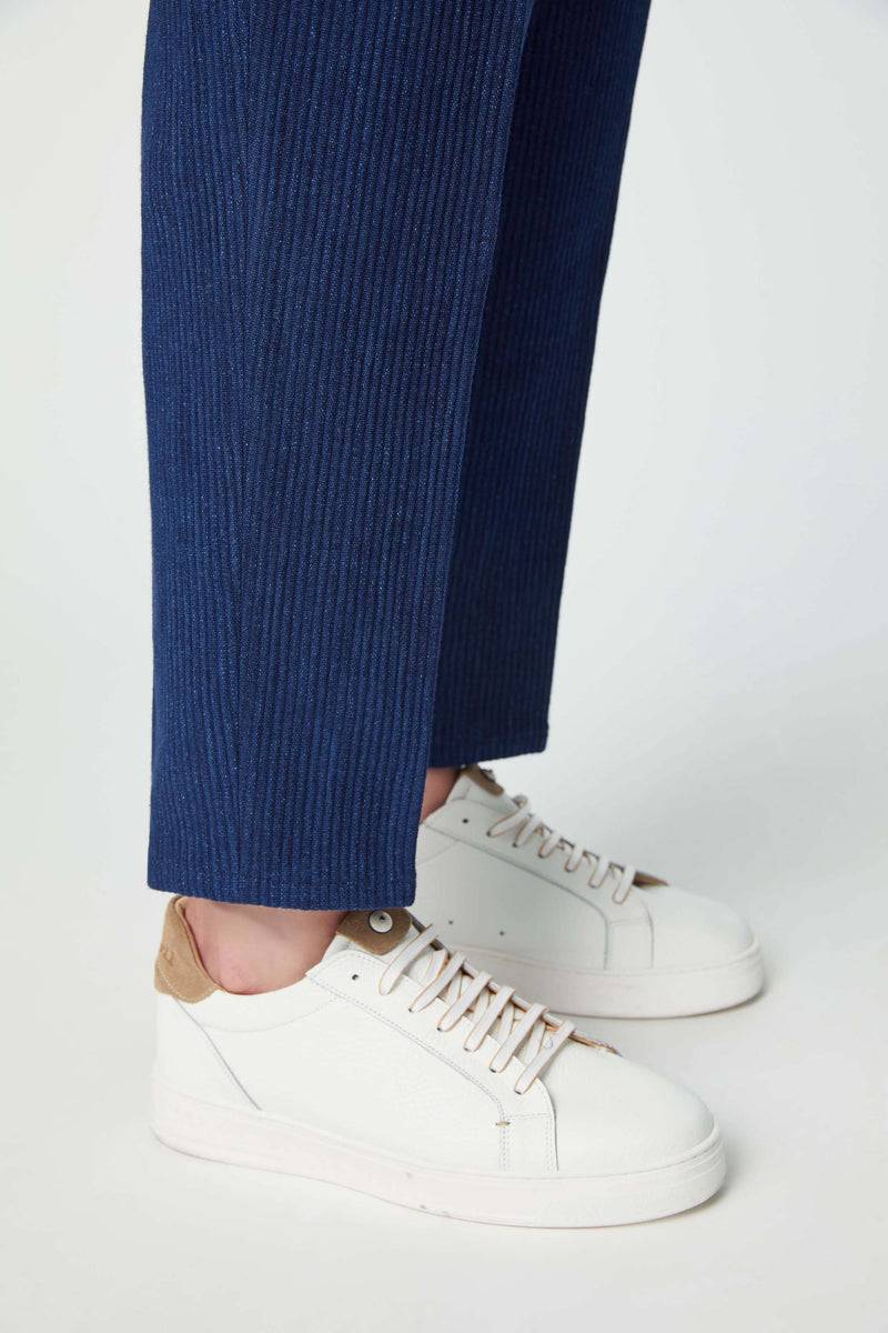 Lubiam Pantalone MILES Sartorial Indigo blu denim Pantalone MILES Sartorial Indigo blu denim 2025