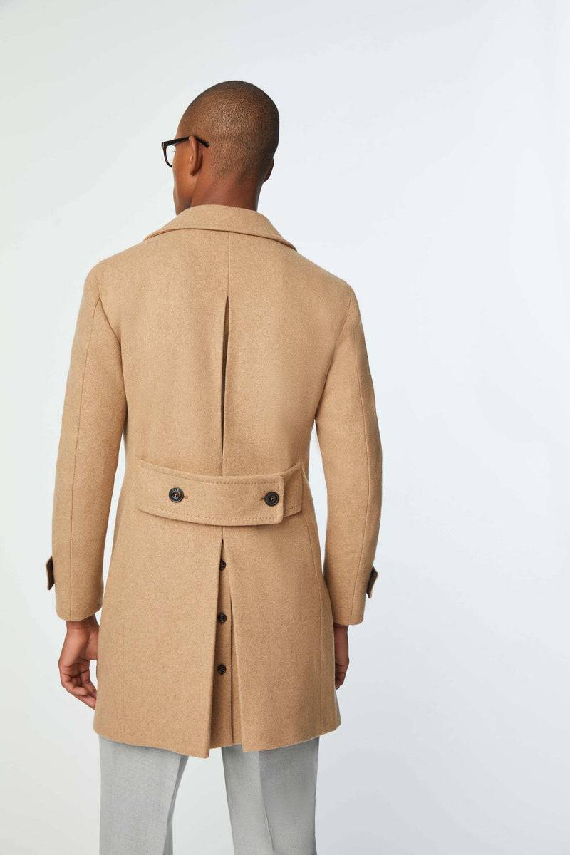 Lubiam Cappotto Chesterfield in jersey beige Cappotto Chesterfield in jersey beige Promozione
