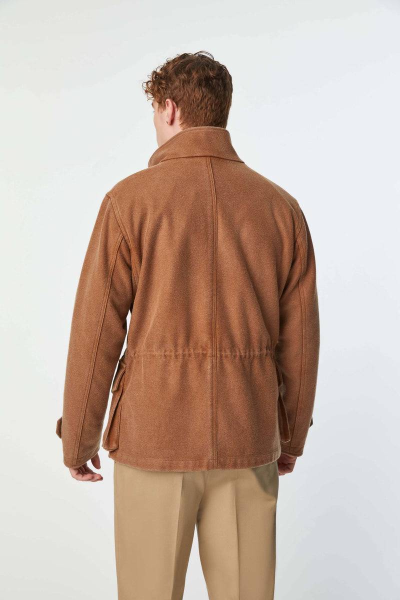 Lubiam Field jacket tinto capo marrone bruciato Field jacket tinto capo marrone bruciato Pezzi Unici