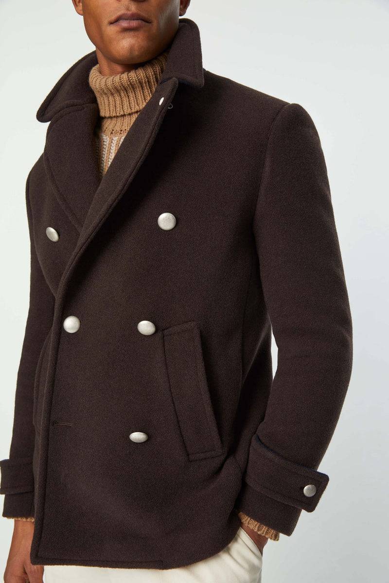 Lubiam Peacoat non trattato testa di moro Peacoat non trattato testa di moro Soddisfazione Garantita