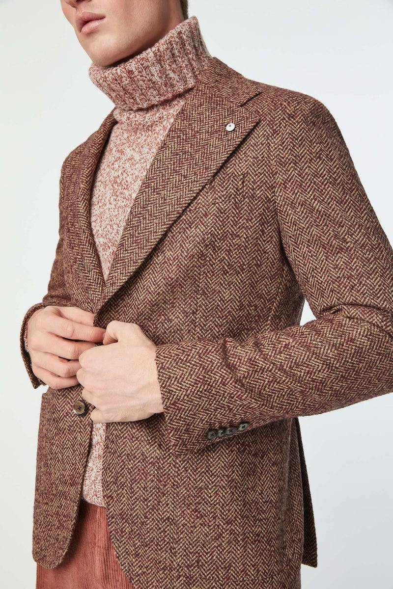 Lubiam Giacca FRANCIS slim bordeaux Giacca FRANCIS slim bordeaux In Saldo