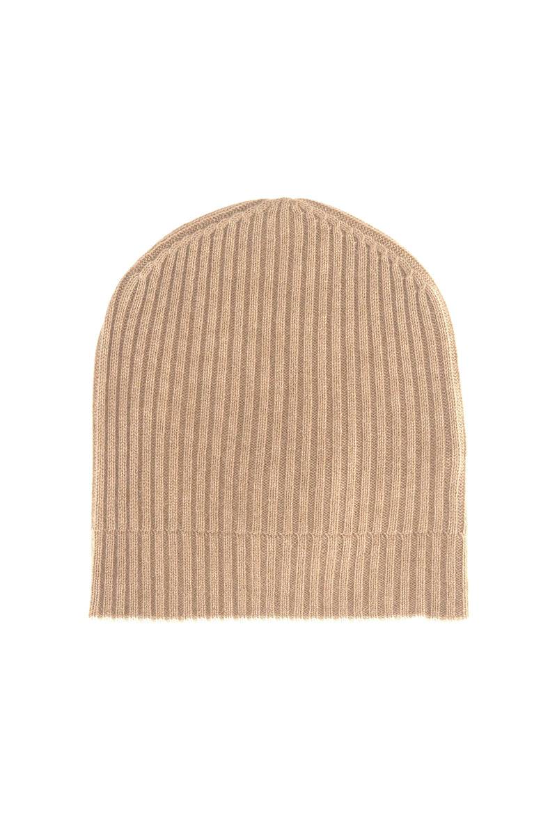 Lubiam Berretto in cashmere beige Berretto in cashmere beige Saldi Di Fabbrica