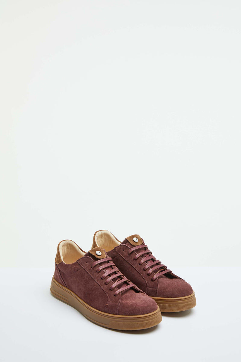 Lubiam Sneaker retro-tennis vinaccia Sneaker retro-tennis vinaccia Shopping Online