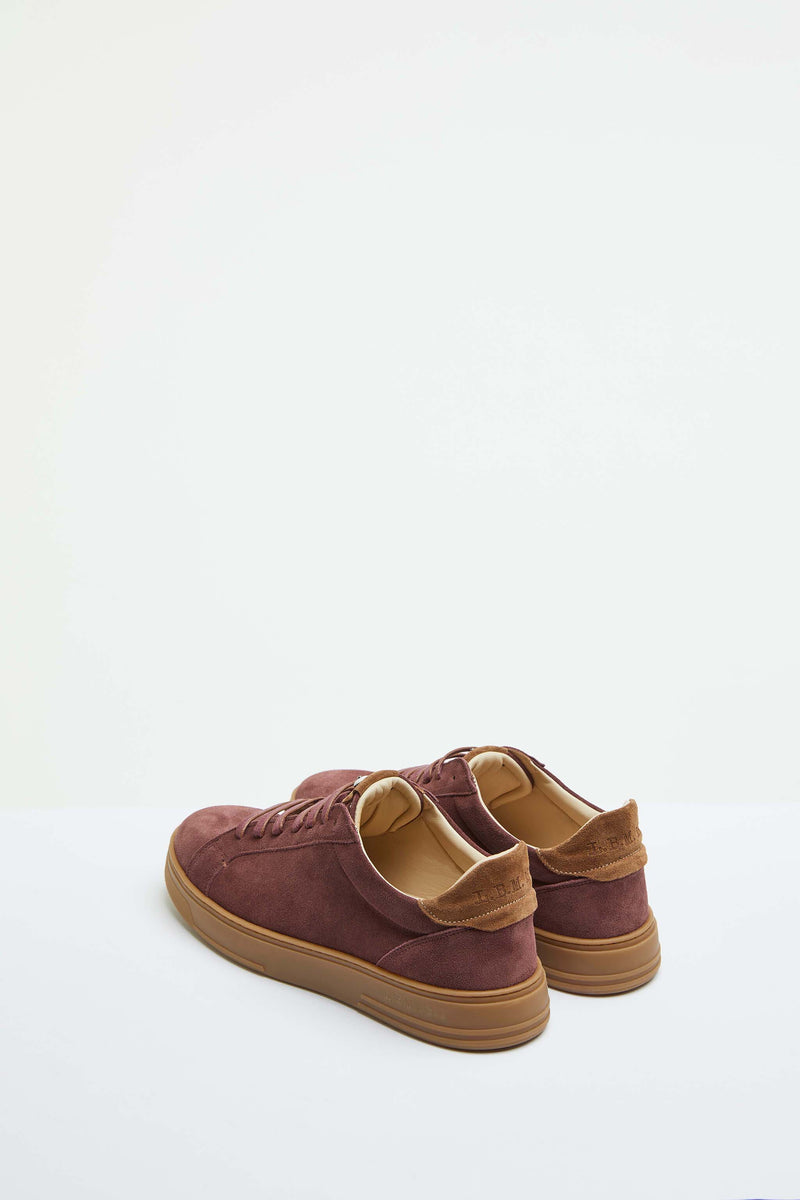 Lubiam Sneaker retro-tennis vinaccia Sneaker retro-tennis vinaccia Shopping Online