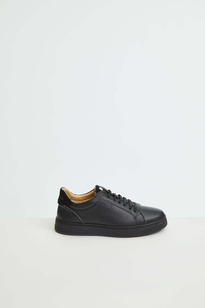 Lubiam Sneaker retro-tennis nero Sneaker retro-tennis nero Prezzo Ridotto