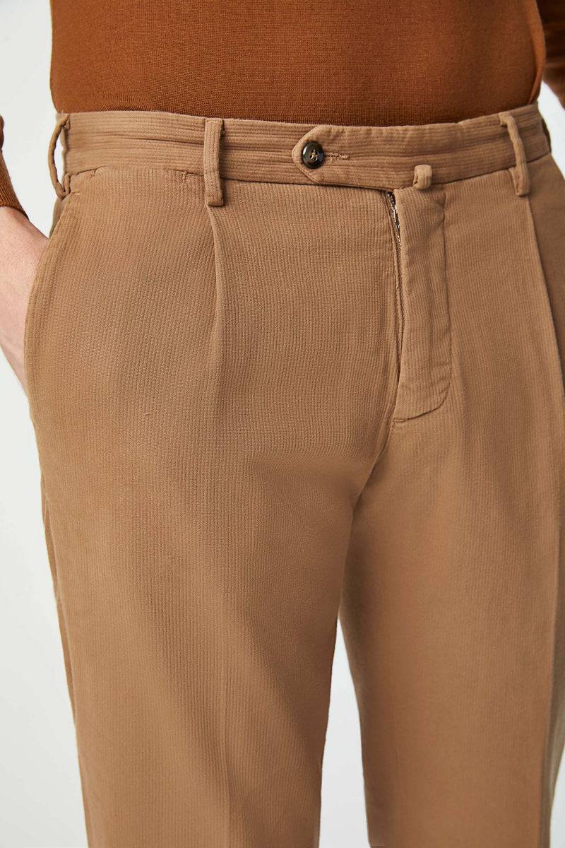 Lubiam Pantalone MICHAEL tinto capo nocciola Pantalone MICHAEL tinto capo nocciola Saldi