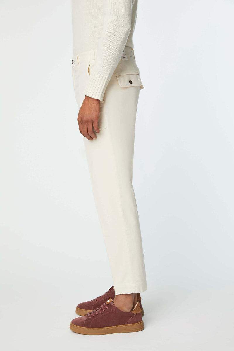 Lubiam Pantalone ANDY tinto capo bianco Pantalone ANDY tinto capo bianco Vendita Calda