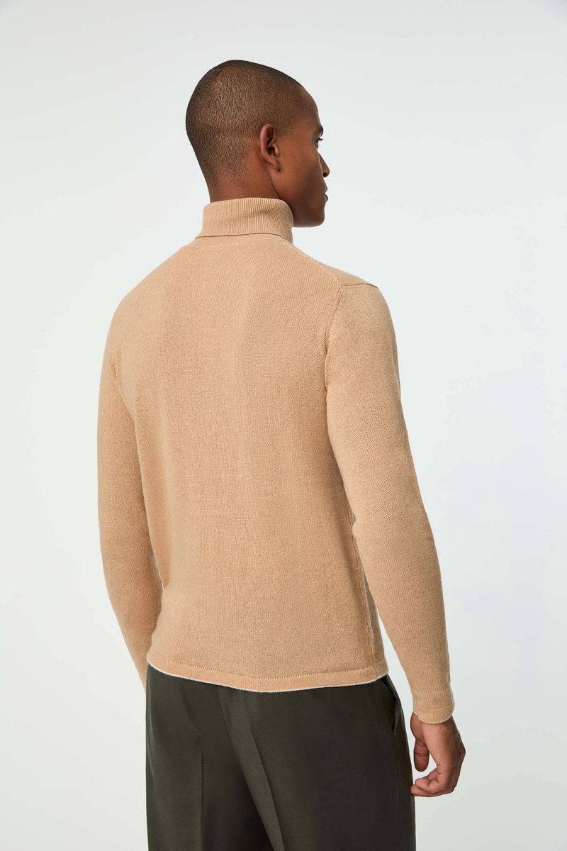 Lubiam Maglia dolcevita in cashmere beige Maglia dolcevita in cashmere beige Italy