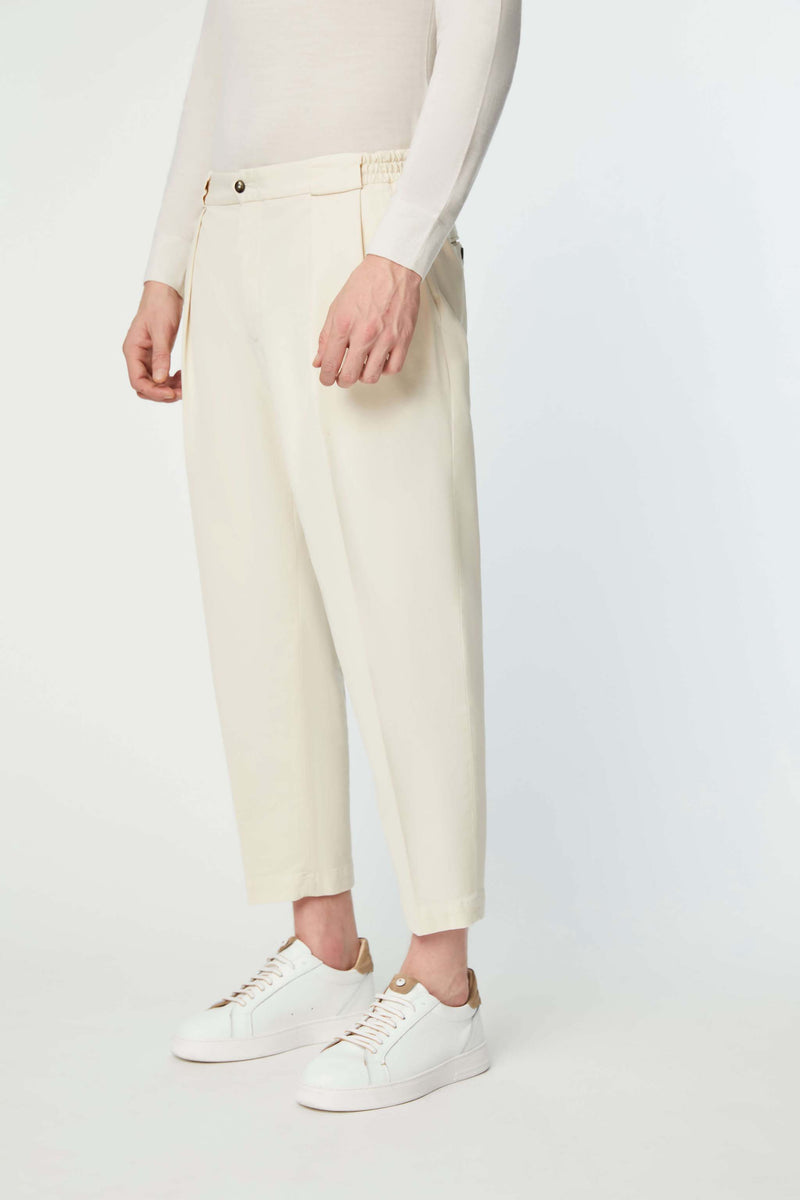 Lubiam Pantalone Clarence tinto capo bianco avorio Pantalone Clarence tinto capo bianco avorio Promozione