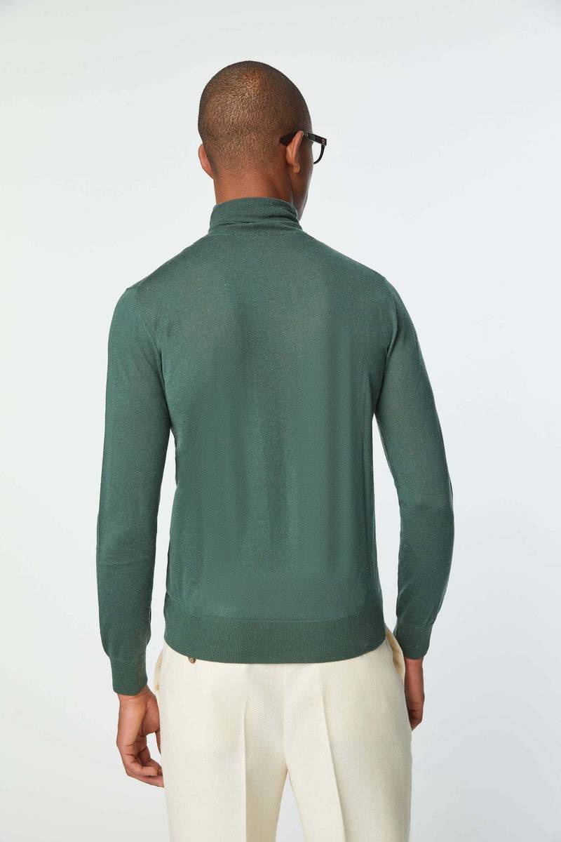 Lubiam Maglia dolcevita verde bosco Maglia dolcevita verde bosco Spedizione Gratuita