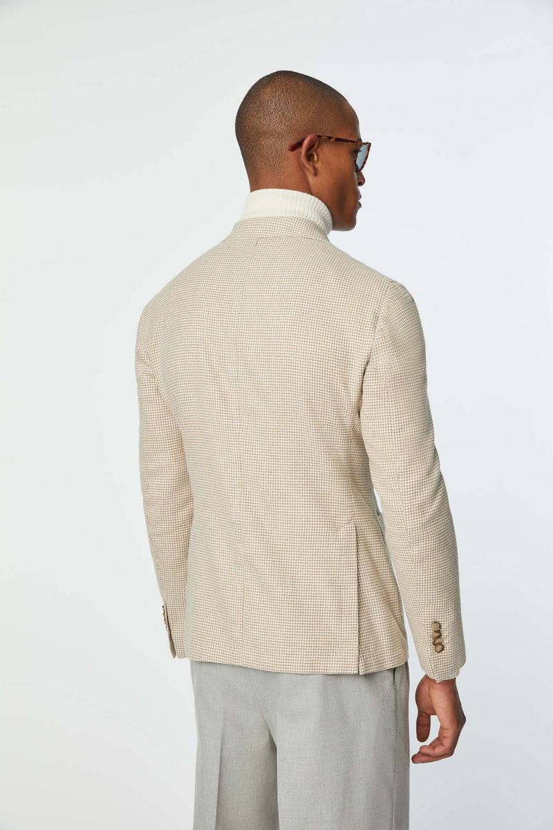 Lubiam Giacca JACK slim washed beige Giacca JACK slim washed beige Sottocosto
