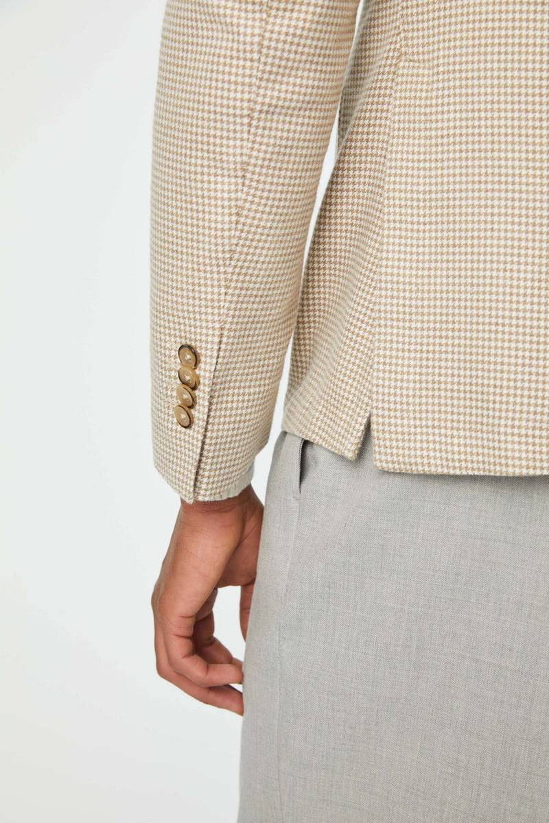 Lubiam Giacca JACK slim washed beige Giacca JACK slim washed beige Sottocosto