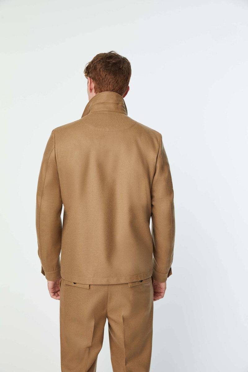 Lubiam Overshirt non trattato marrone Overshirt non trattato marrone Economico