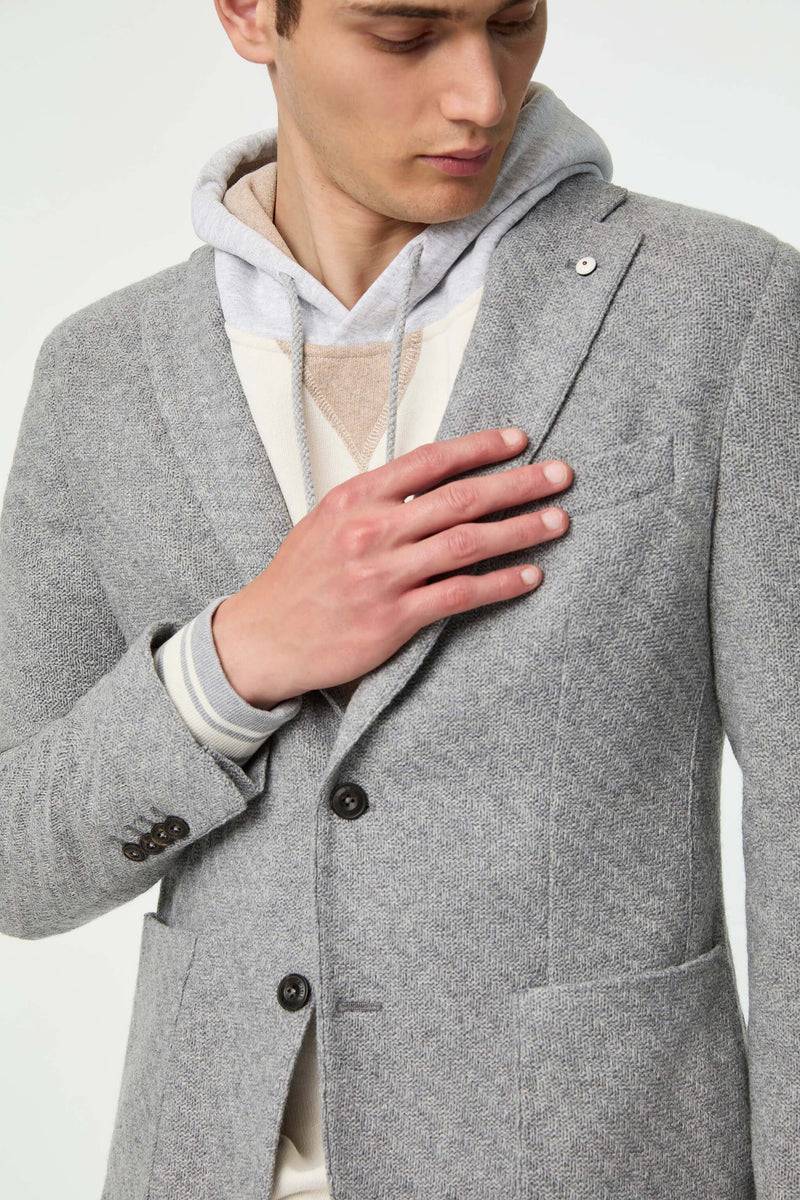 Lubiam Giacca PUNTO monopetto grigio chiaro Giacca PUNTO monopetto grigio chiaro I Più Venduti