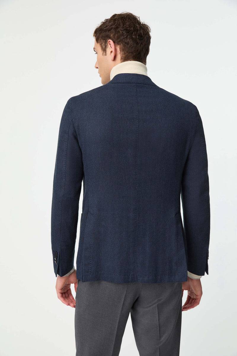 Lubiam Giacca Jack slim washed blu denim Giacca Jack slim washed blu denim Nuovo
