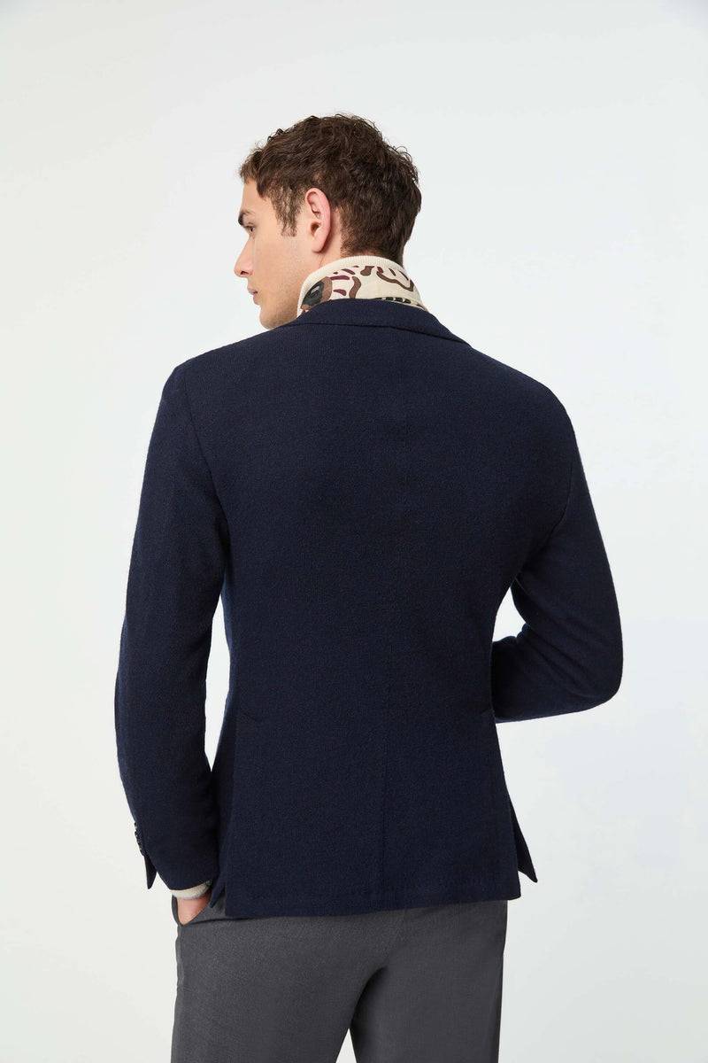 Lubiam Giacca JACK in cashmere blu Giacca JACK in cashmere blu Pezzi Unici