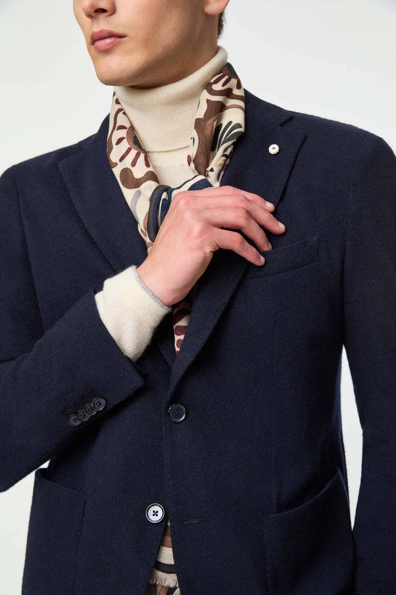 Lubiam Giacca JACK in cashmere blu Giacca JACK in cashmere blu Pezzi Unici