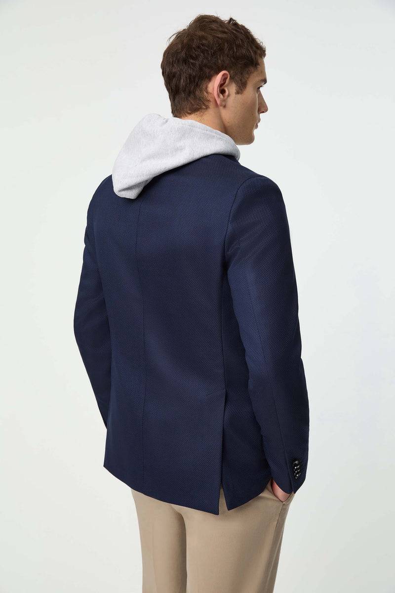 Lubiam Giacca JACK blu in lana vergine Giacca JACK blu in lana vergine Promozione Limitata