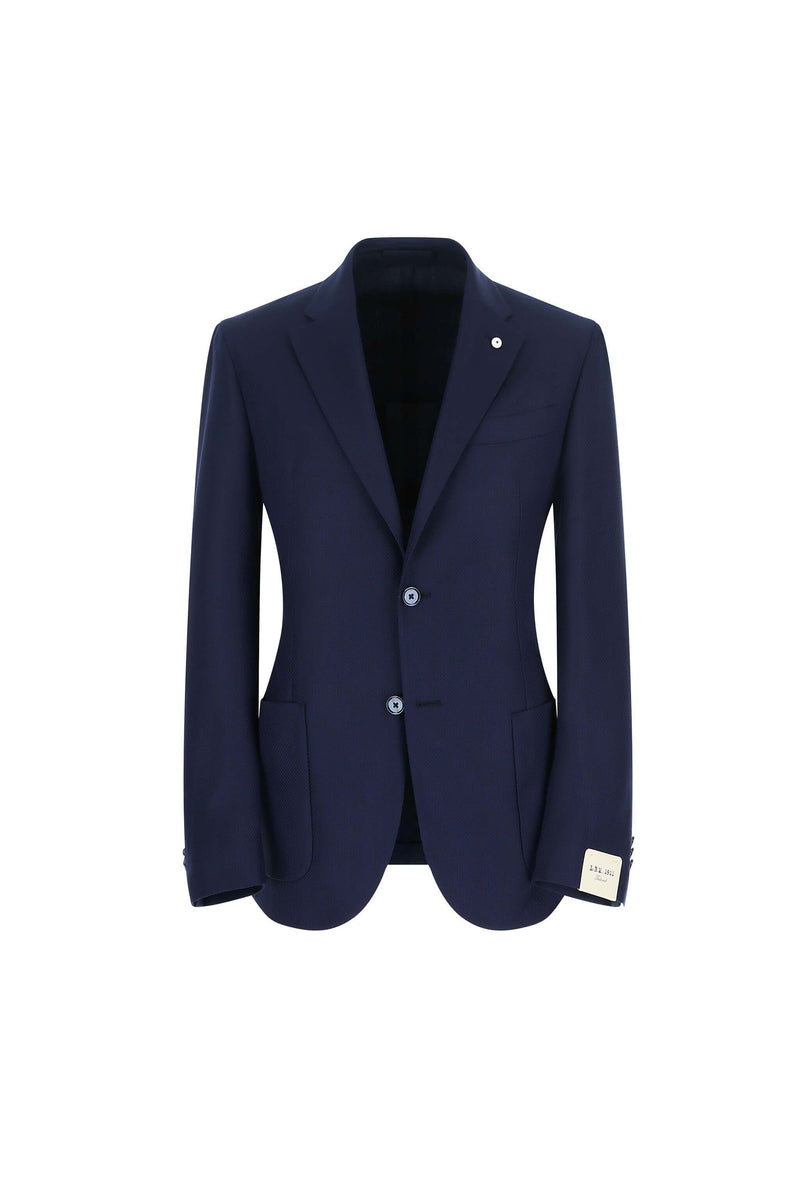 Lubiam Giacca JACK blu in lana vergine Giacca JACK blu in lana vergine Promozione Limitata