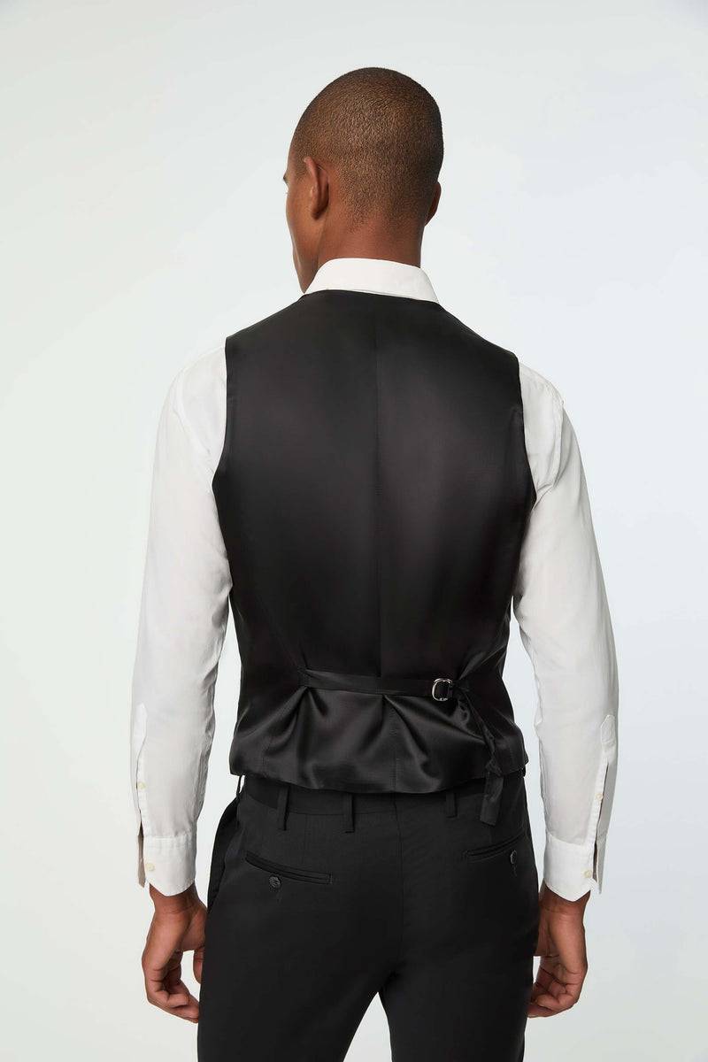 Lubiam Gilet Duetto DEREK nero Gilet Duetto DEREK nero In Saldo