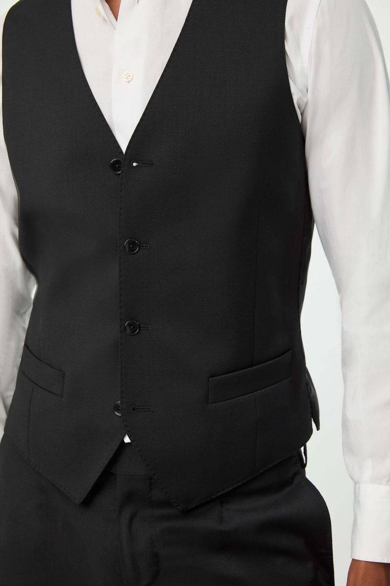 Lubiam Gilet Duetto DEREK nero Gilet Duetto DEREK nero In Saldo