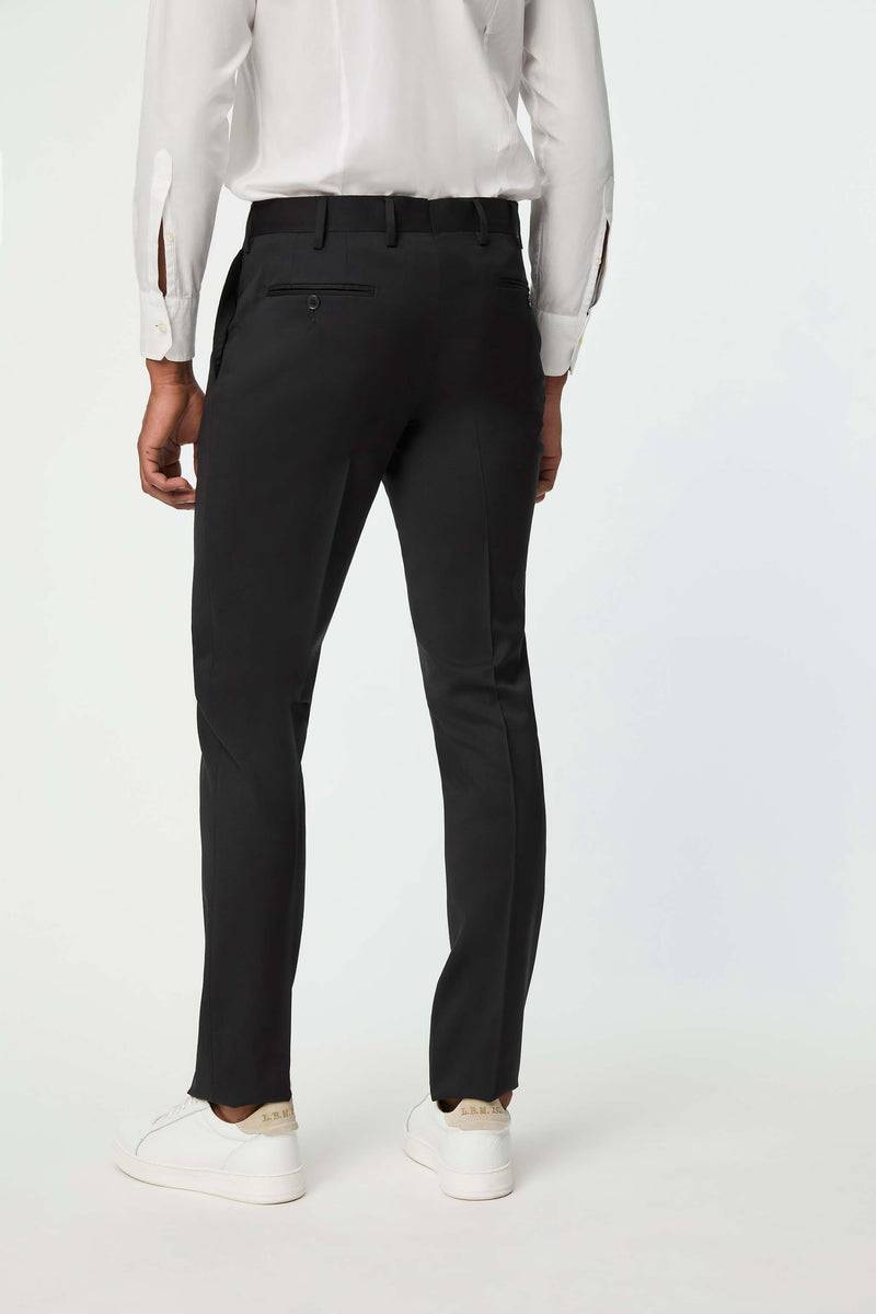 Lubiam Pantalone Duetto LONG ISLAND nero Pantalone Duetto LONG ISLAND nero Moda