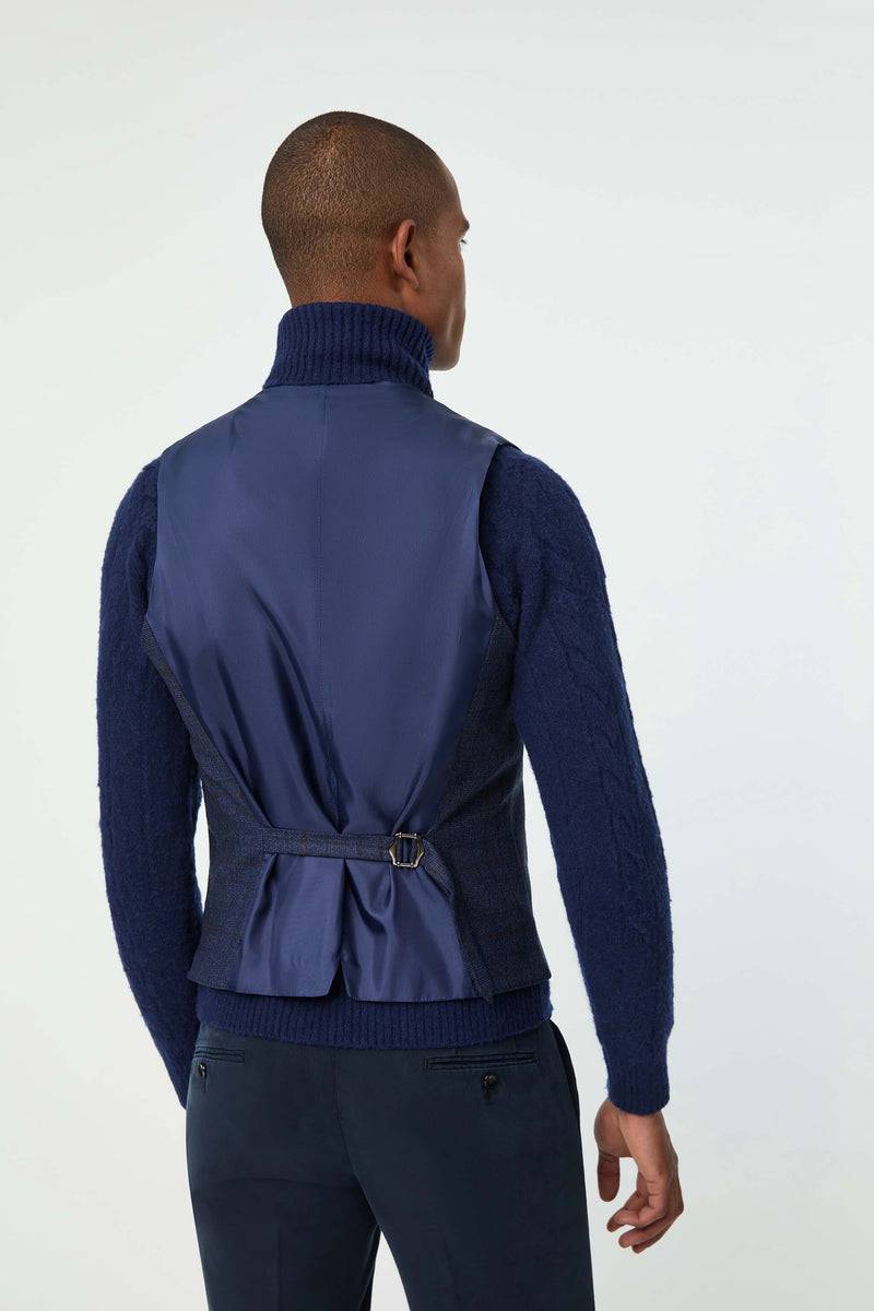 Lubiam Gilet OSCAR blu scuro Gilet OSCAR blu scuro In Linea