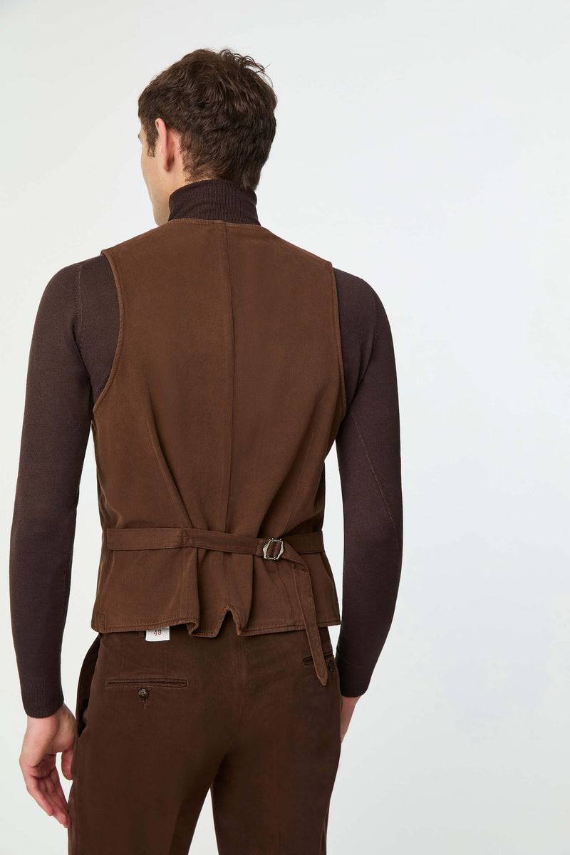 Lubiam Gilet MIKE tinto capo marrone Gilet MIKE tinto capo marrone Nuovo