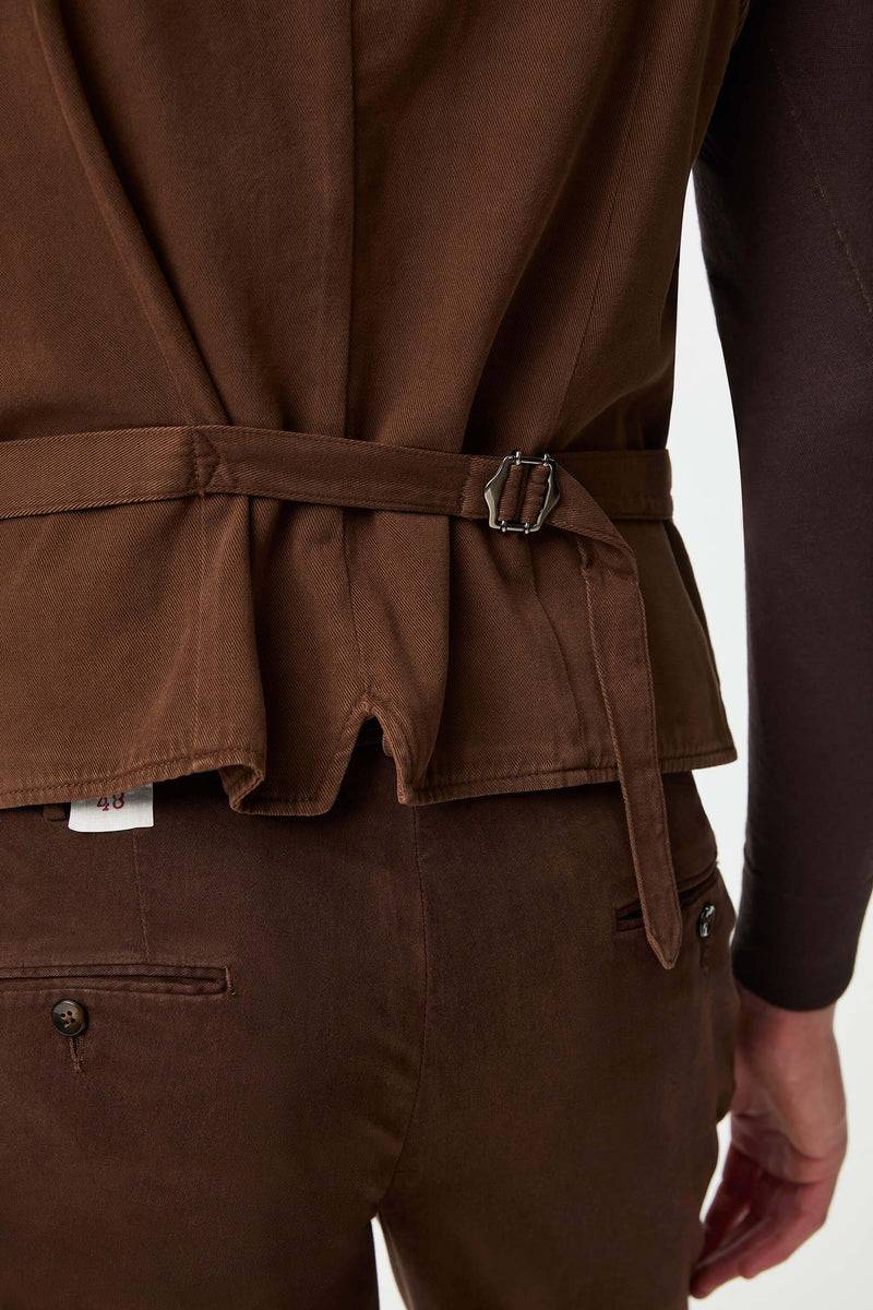 Lubiam Gilet MIKE tinto capo marrone Gilet MIKE tinto capo marrone Nuovo