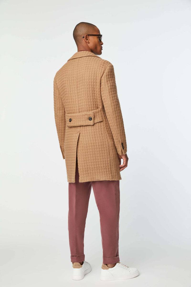 Lubiam Cappotto doppiopetto non trattato nocciola Cappotto doppiopetto non trattato nocciola Sottocosto