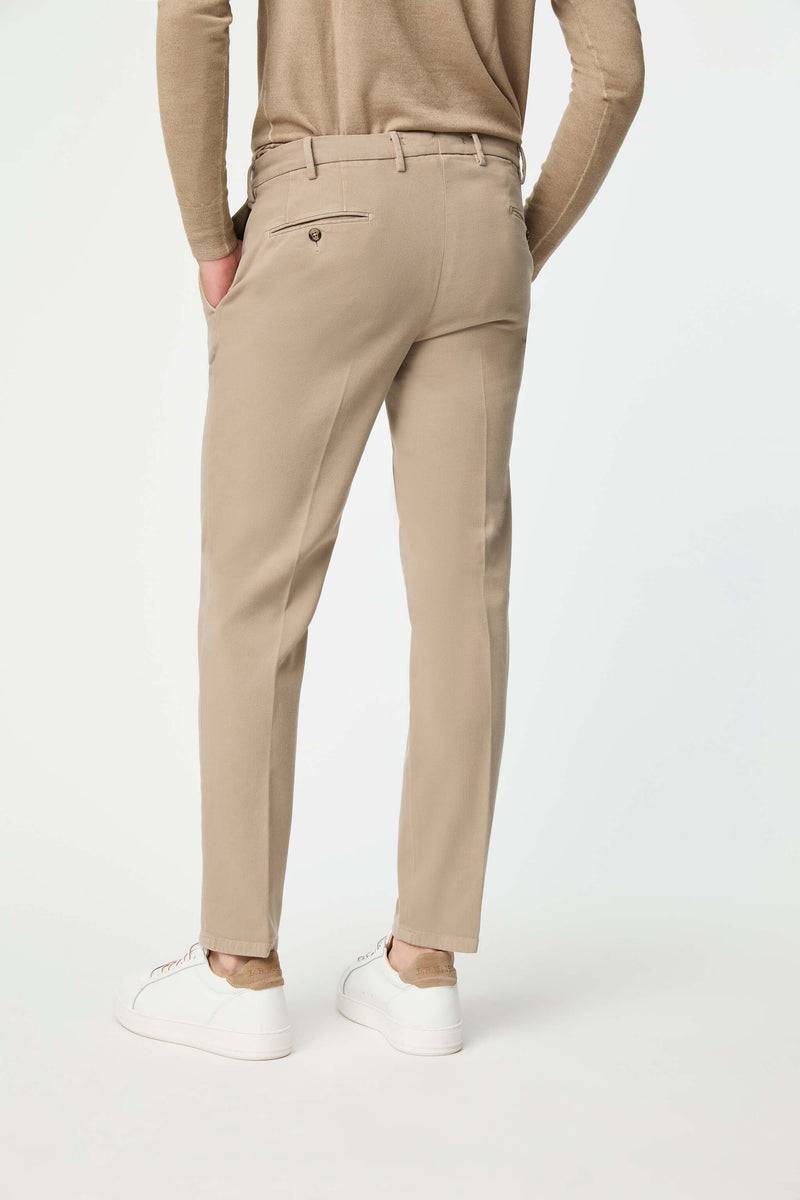 Lubiam Pantalone ELTON tinto capo beige Pantalone ELTON tinto capo beige Vendita Calda