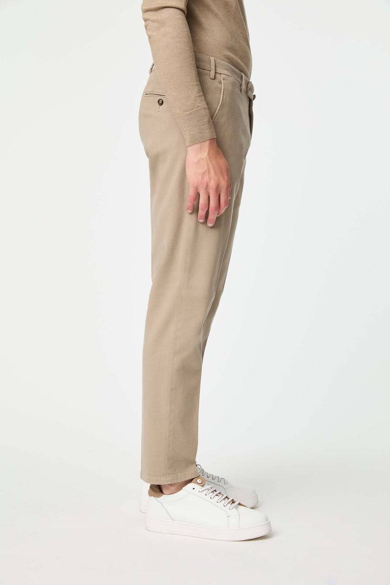 Lubiam Pantalone ELTON tinto capo beige Pantalone ELTON tinto capo beige Vendita Calda