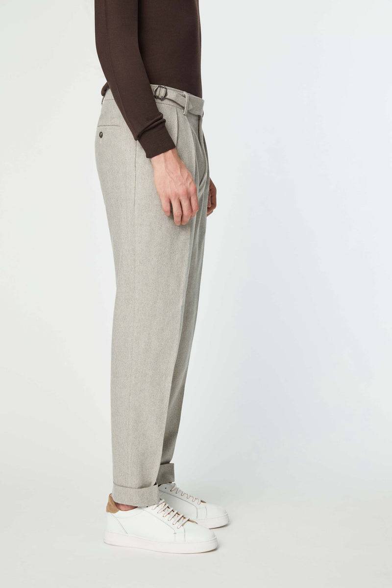Lubiam Pantalone HERBIE grigio ghiaccio Pantalone HERBIE grigio ghiaccio Saldi Di Fabbrica