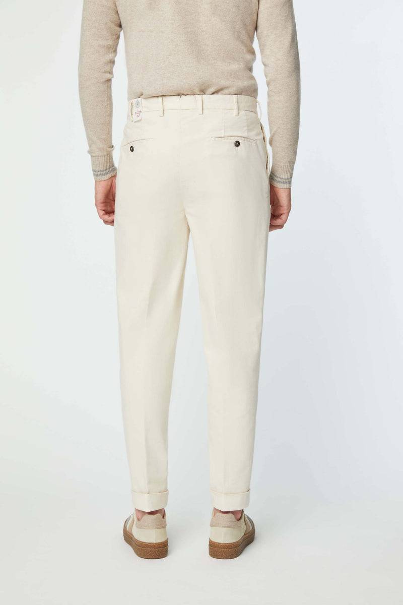 Lubiam Pantalone MILES tinto capo bianco Pantalone MILES tinto capo bianco In Saldo