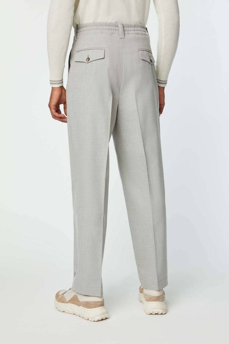 Lubiam Pantalone MARK non trattato grigio ghiaccio Pantalone MARK non trattato grigio ghiaccio Moda