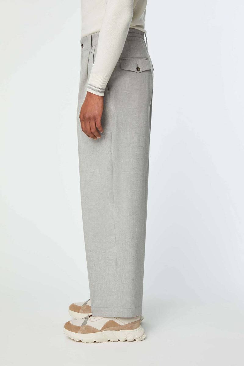 Lubiam Pantalone MARK non trattato grigio ghiaccio Pantalone MARK non trattato grigio ghiaccio Moda
