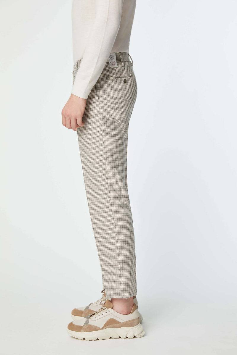 Lubiam Pantalone MICHAEL pied de poule Pantalone MICHAEL pied de poule 2025