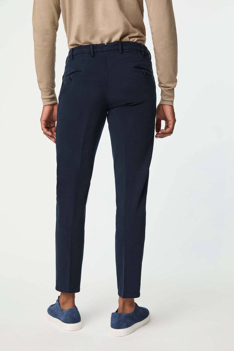 Lubiam Pantalone ELTON tinto capo blu Pantalone ELTON tinto capo blu Vendita