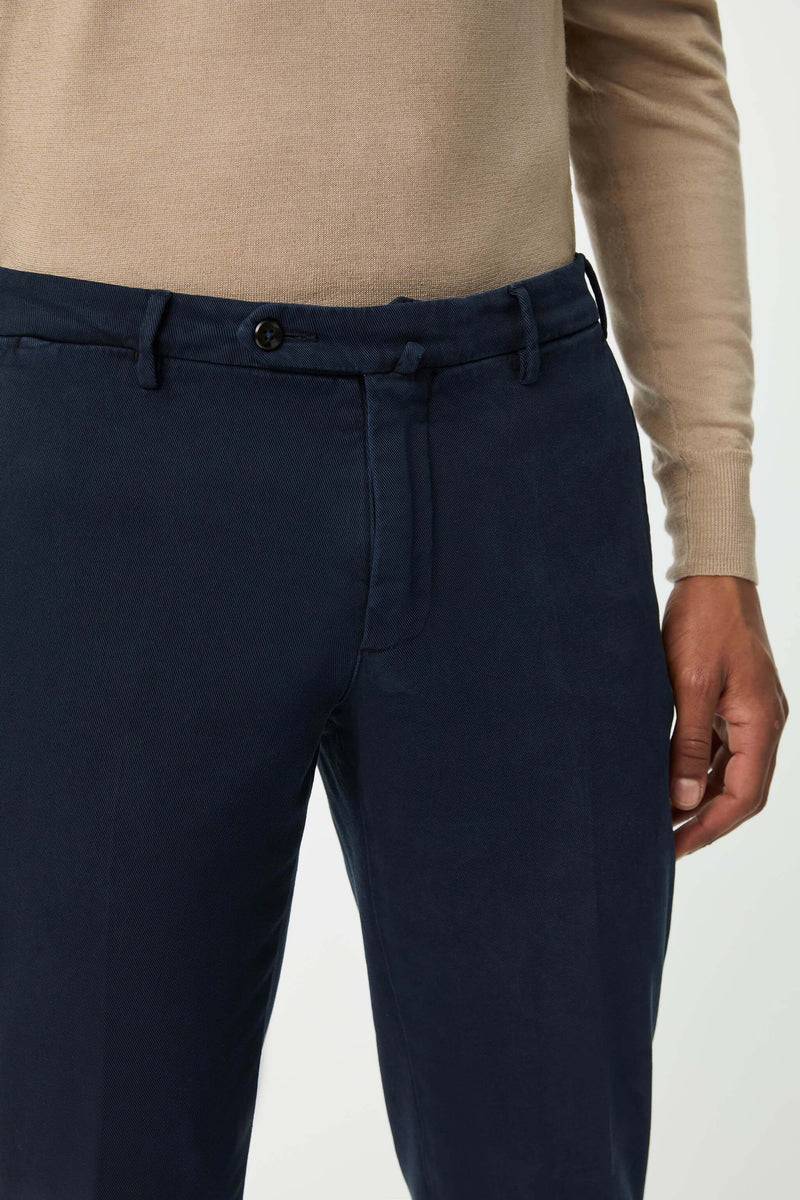 Lubiam Pantalone ELTON tinto capo blu Pantalone ELTON tinto capo blu Vendita