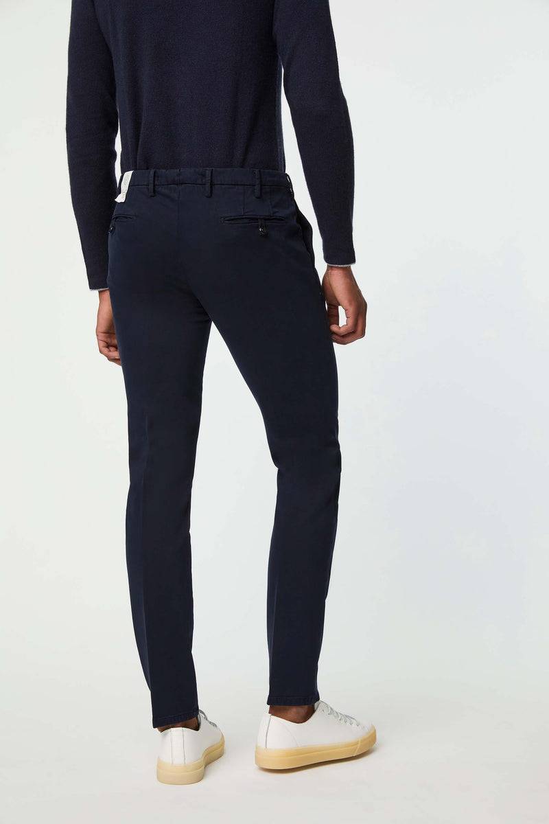 Lubiam Pantalone OZZY tinto capo blu Pantalone OZZY tinto capo blu Spedizione Gratuita
