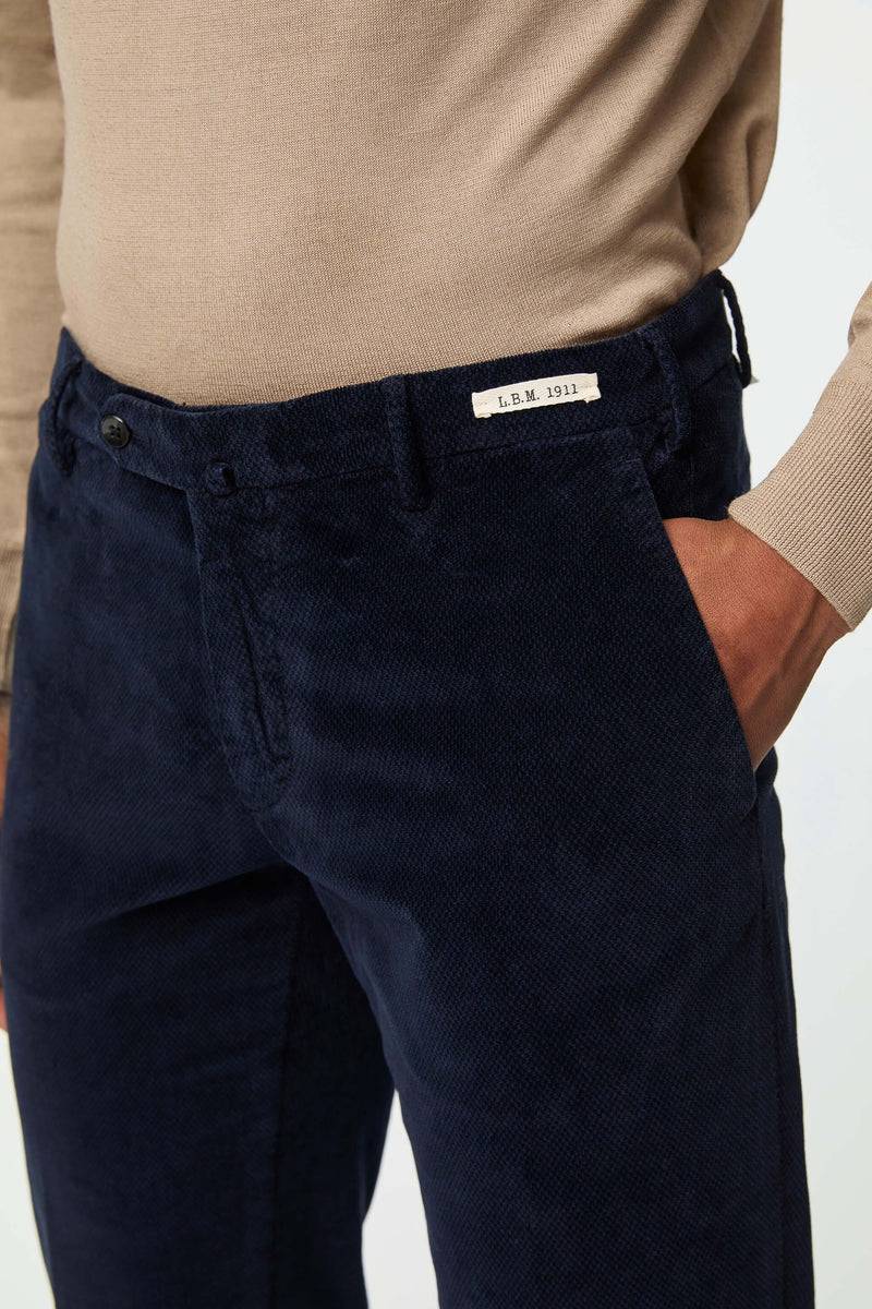 Lubiam Pantalone ELTON tinto capo blu notte Pantalone ELTON tinto capo blu notte Shopping Online