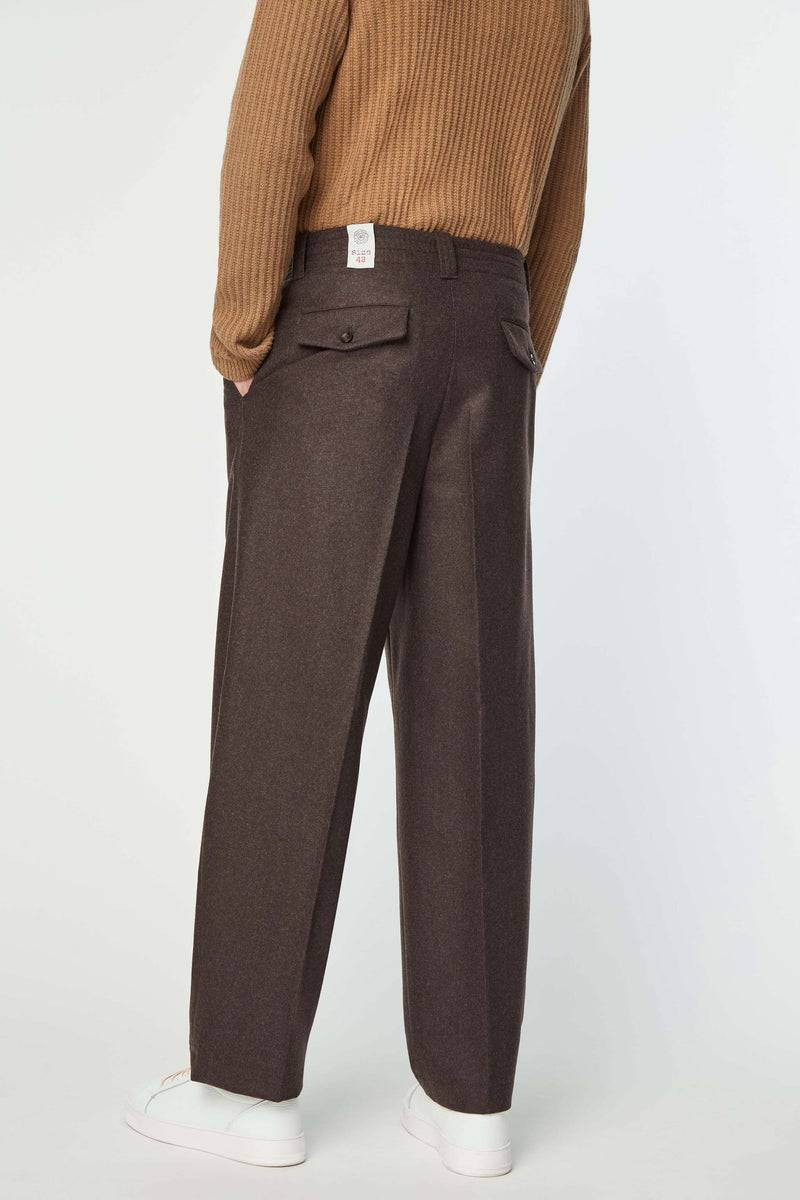 Lubiam Pantalone MARK non trattato marrone Pantalone MARK non trattato marrone Presa
