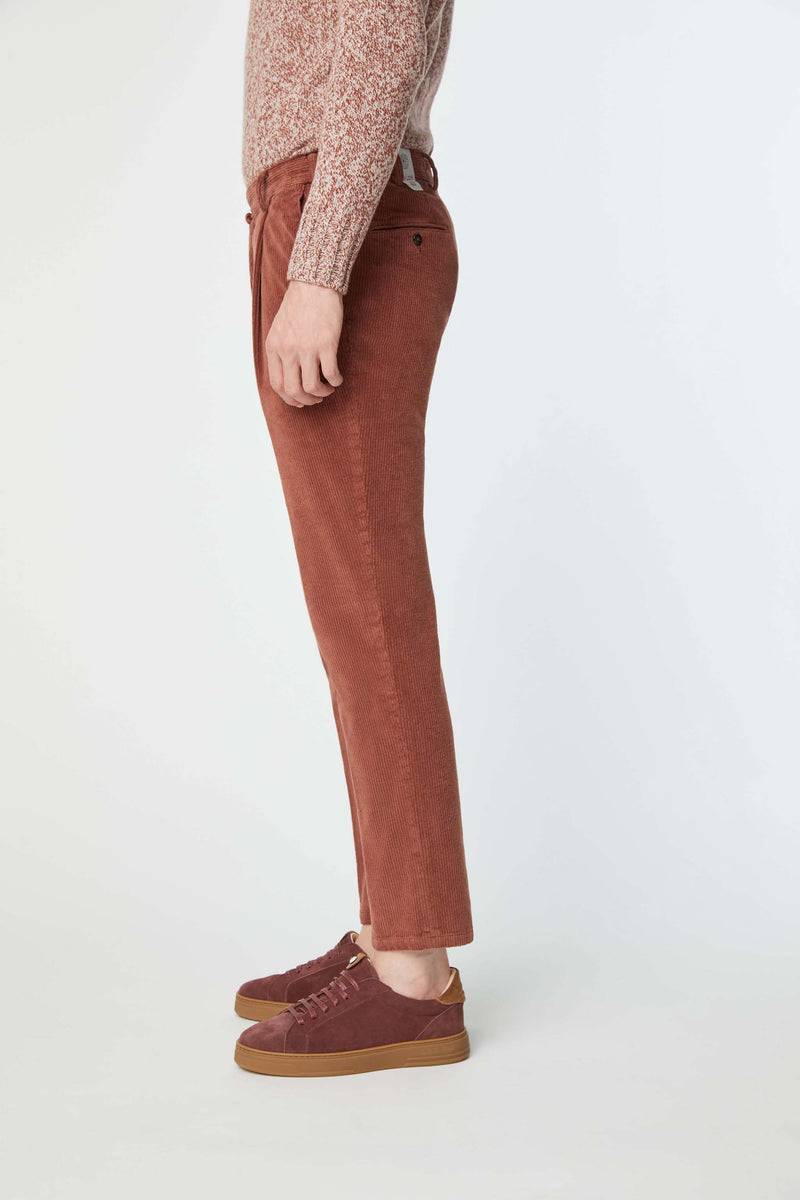 Lubiam Pantalone MUDDY tinto capo mattone Pantalone MUDDY tinto capo mattone Sconto