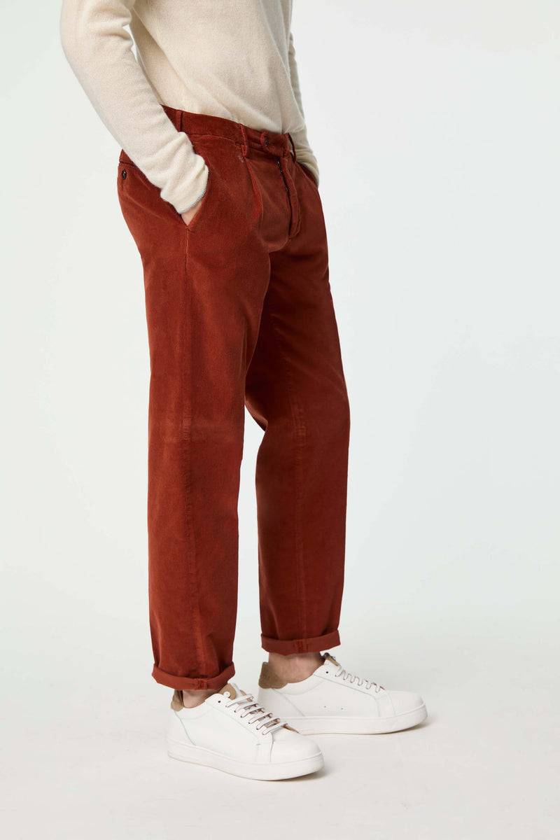 Lubiam Pantalone MICHAEL tinto capo ruggine Pantalone MICHAEL tinto capo ruggine Offerta