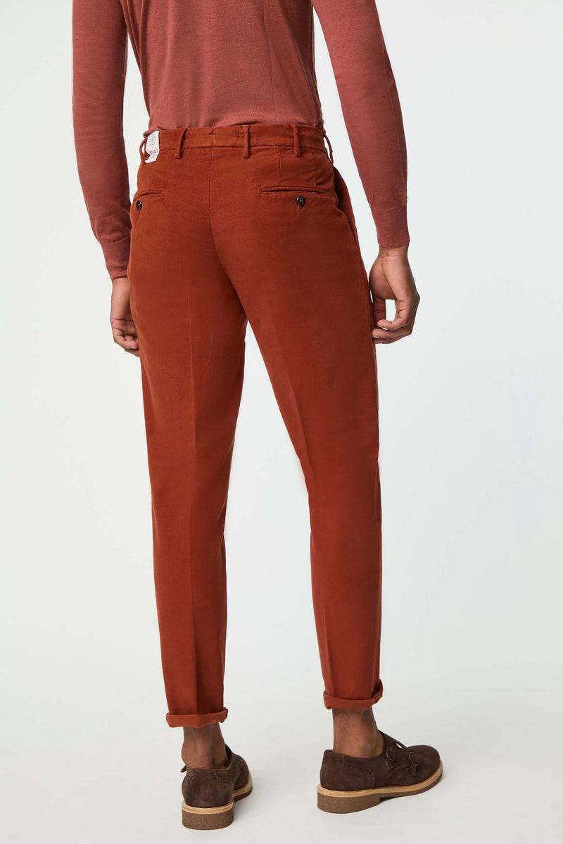 Lubiam Pantalone MUDDY tinto capo ruggine Pantalone MUDDY tinto capo ruggine Economico