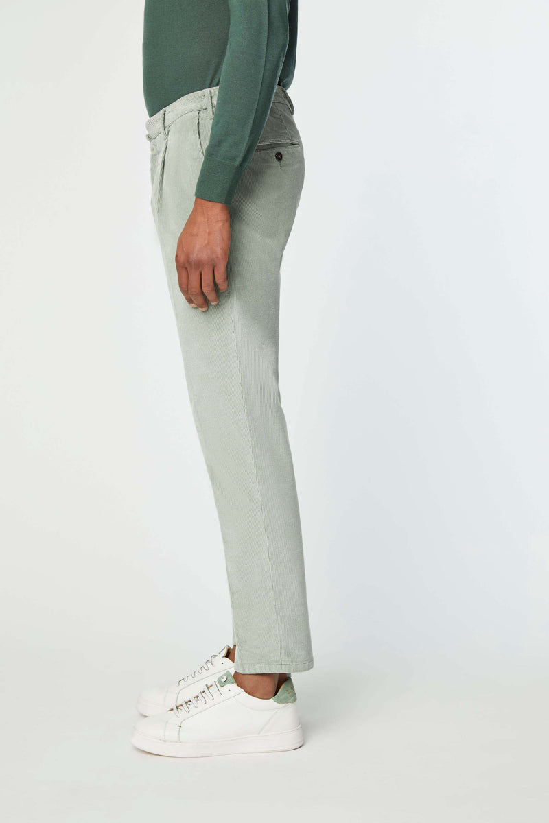Lubiam Pantalone MICHAEL tinto capo verde pastello Pantalone MICHAEL tinto capo verde pastello Online