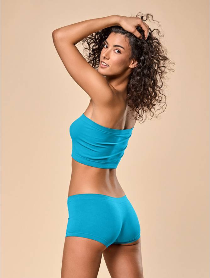 Luigi di Focenza SHORTY DONNA CLASSIC TURCHESE Offerte