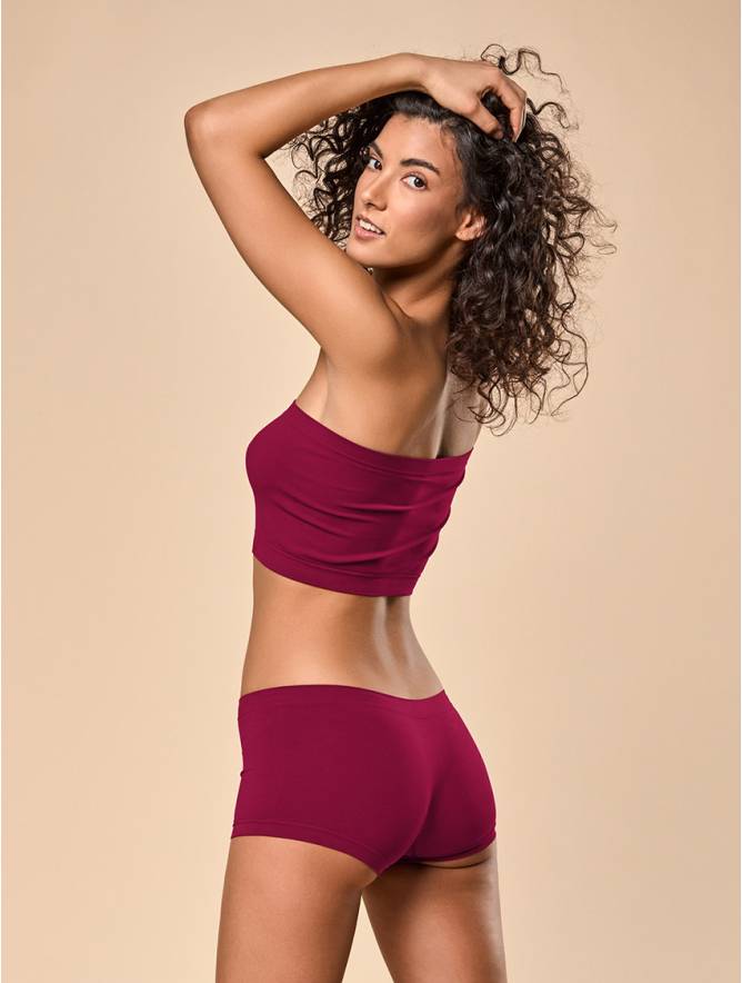 Luigi di Focenza SHORTY DONNA CLASSIC BORDO' Vendita