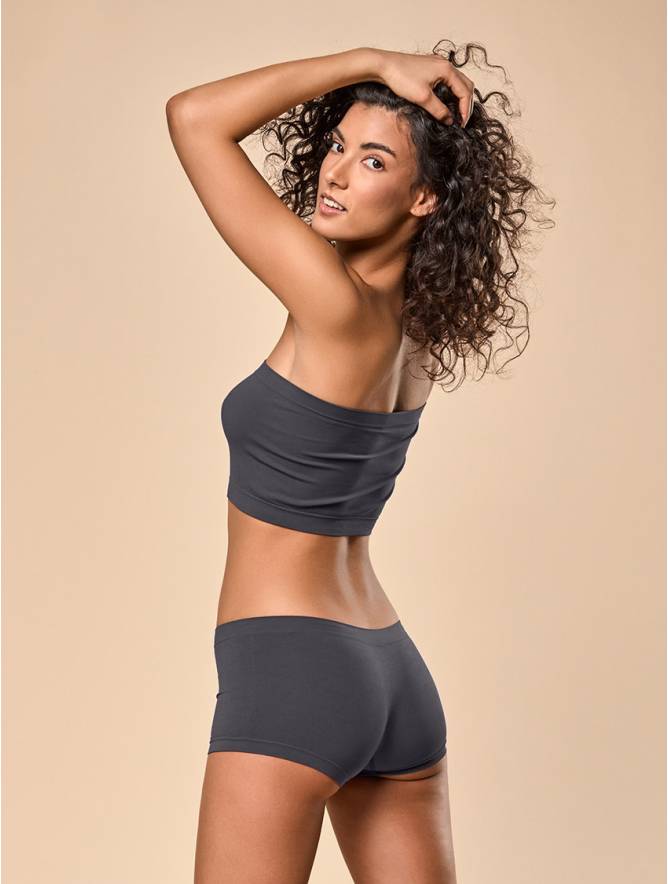 Luigi di Focenza SHORTY DONNA CLASSIC ANTRACITE Italy