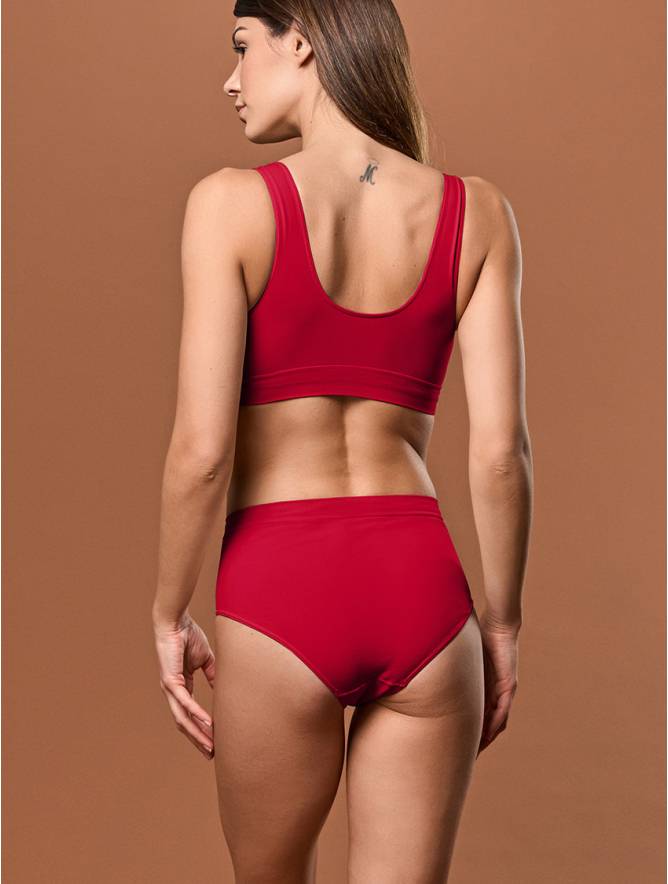 Luigi di Focenza SLIP DONNA MIDI ROSSO Vendite stagionali
